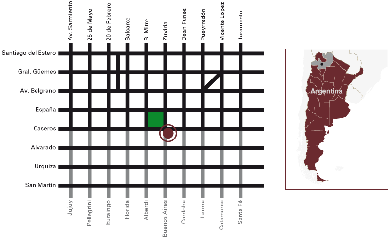 mapa de salta